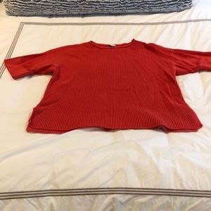 Coral oversized gap sweater